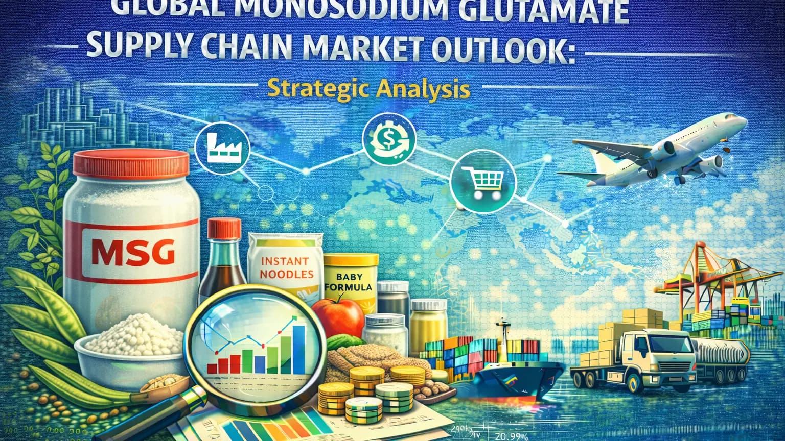 Análisis estratégico de las perspectivas del mercado mundial de la cadena de suministro de glutamato monosódico