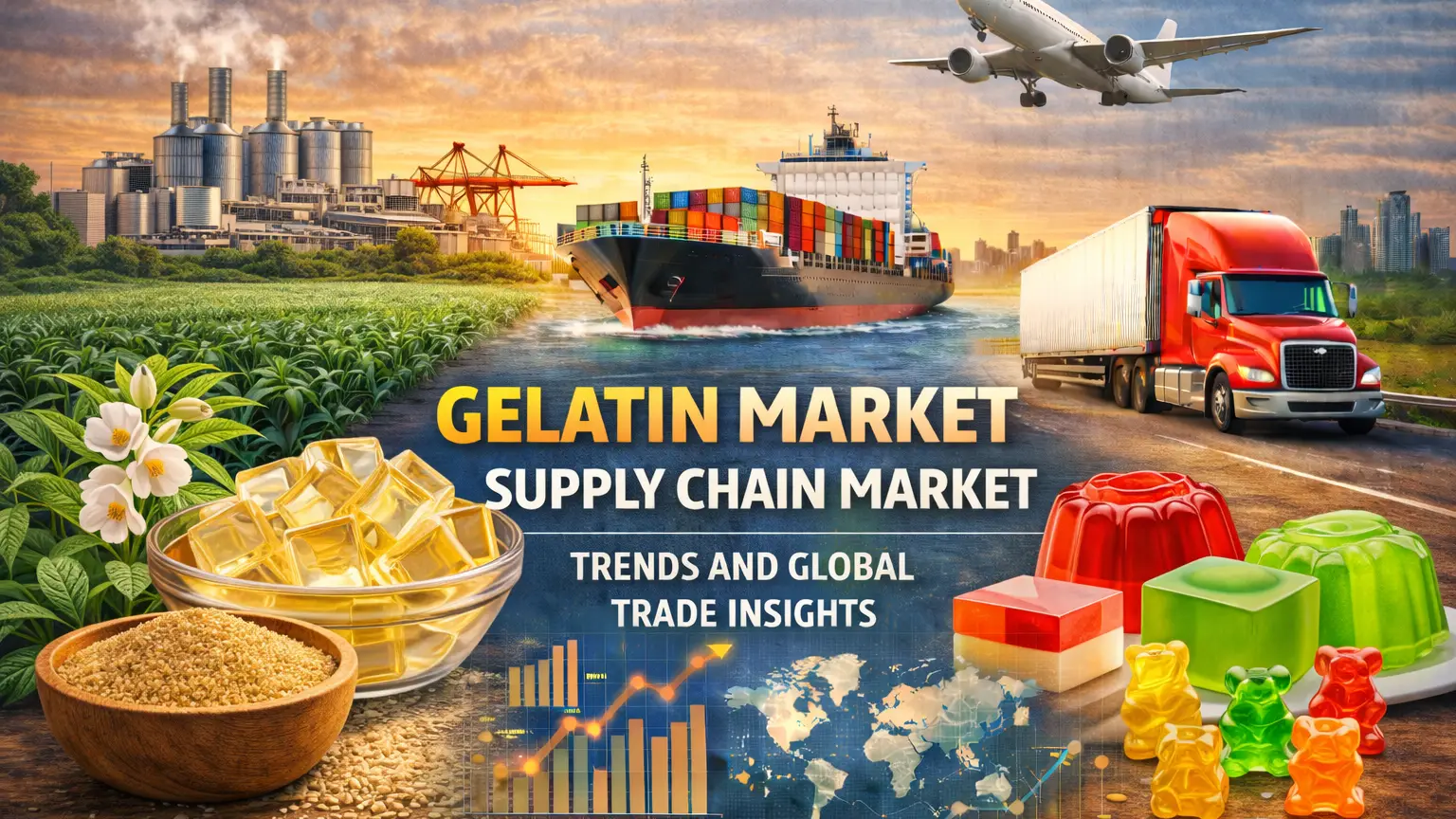 Mercado de gelatina: aplicaciones y tendencias globales de compradores B2B