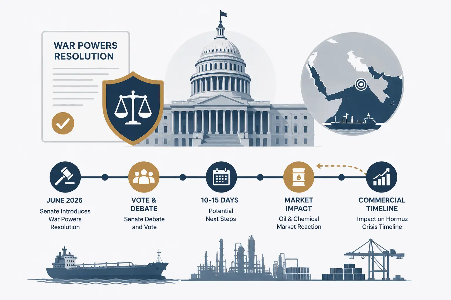 US Senate War Powers Resolution: What It Means for the Hormuz Crisis Commercial Timeline